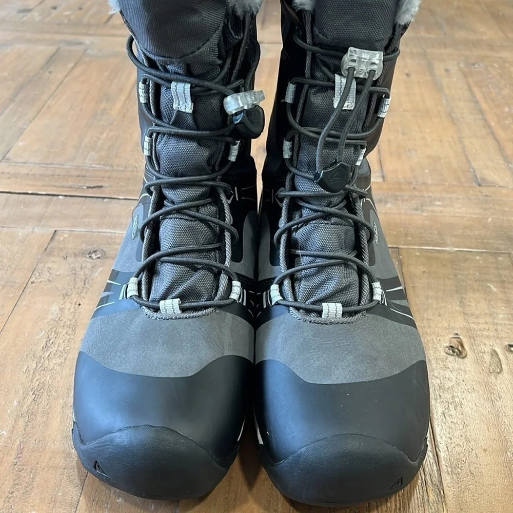 Keen charcoal gray