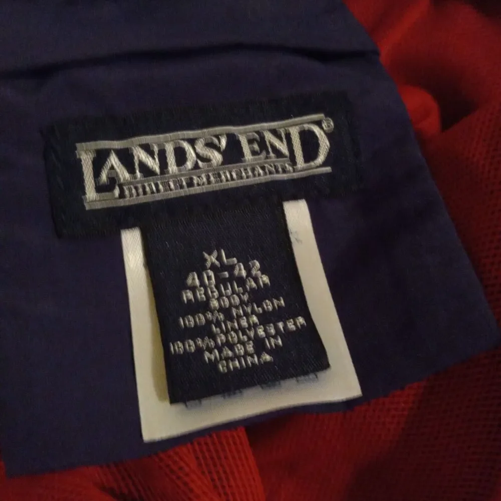 Lands End material 100%