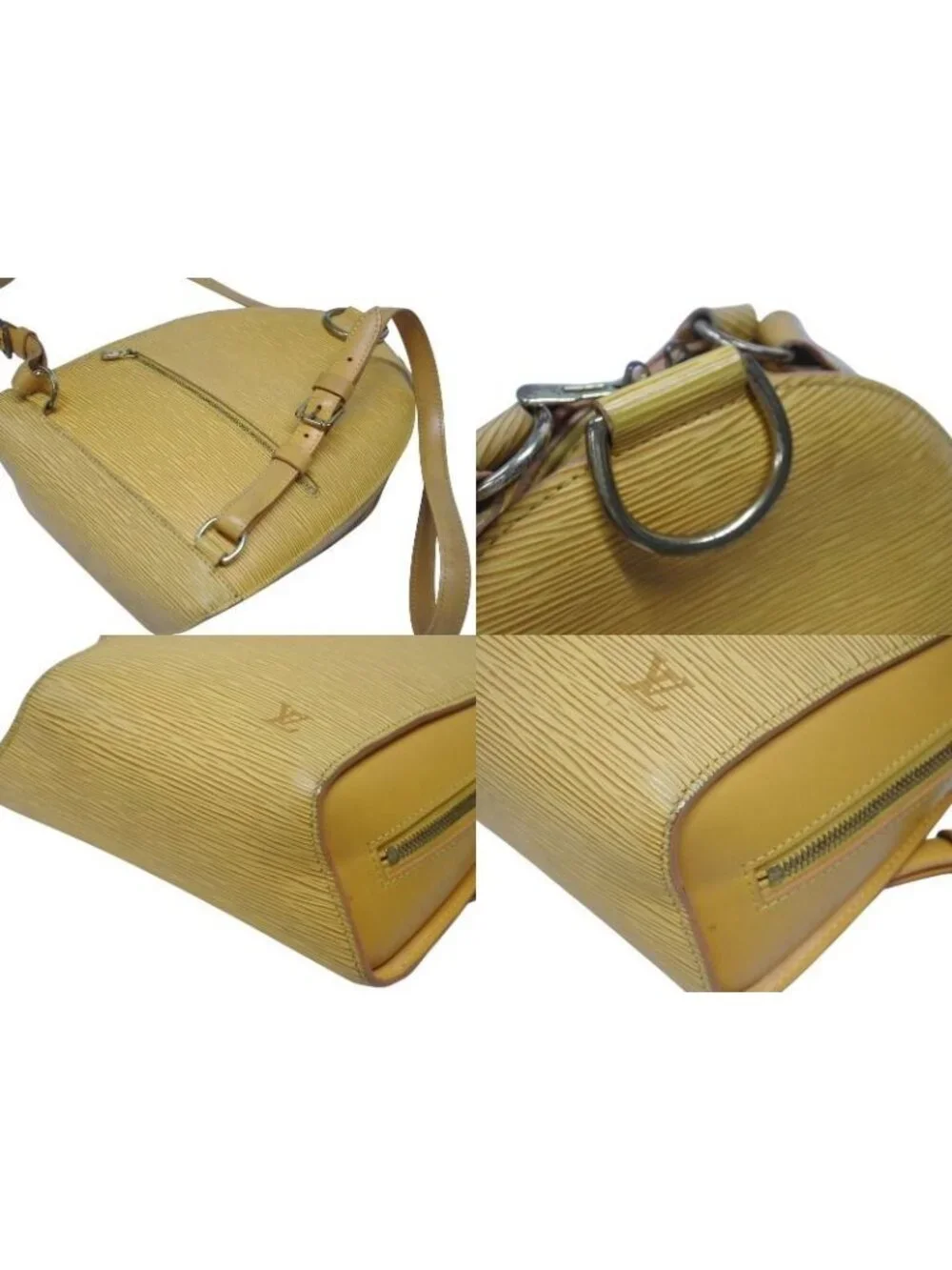 Louis Vuitton Epi Mabillon Backpack Tassili Yellow