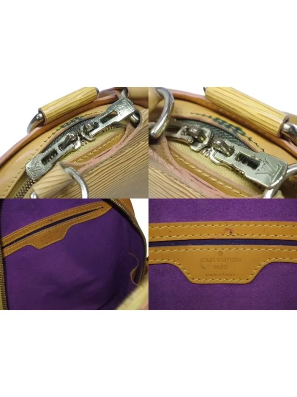 Louis Vuitton Epi Mabillon Backpack Tassili Yellow
