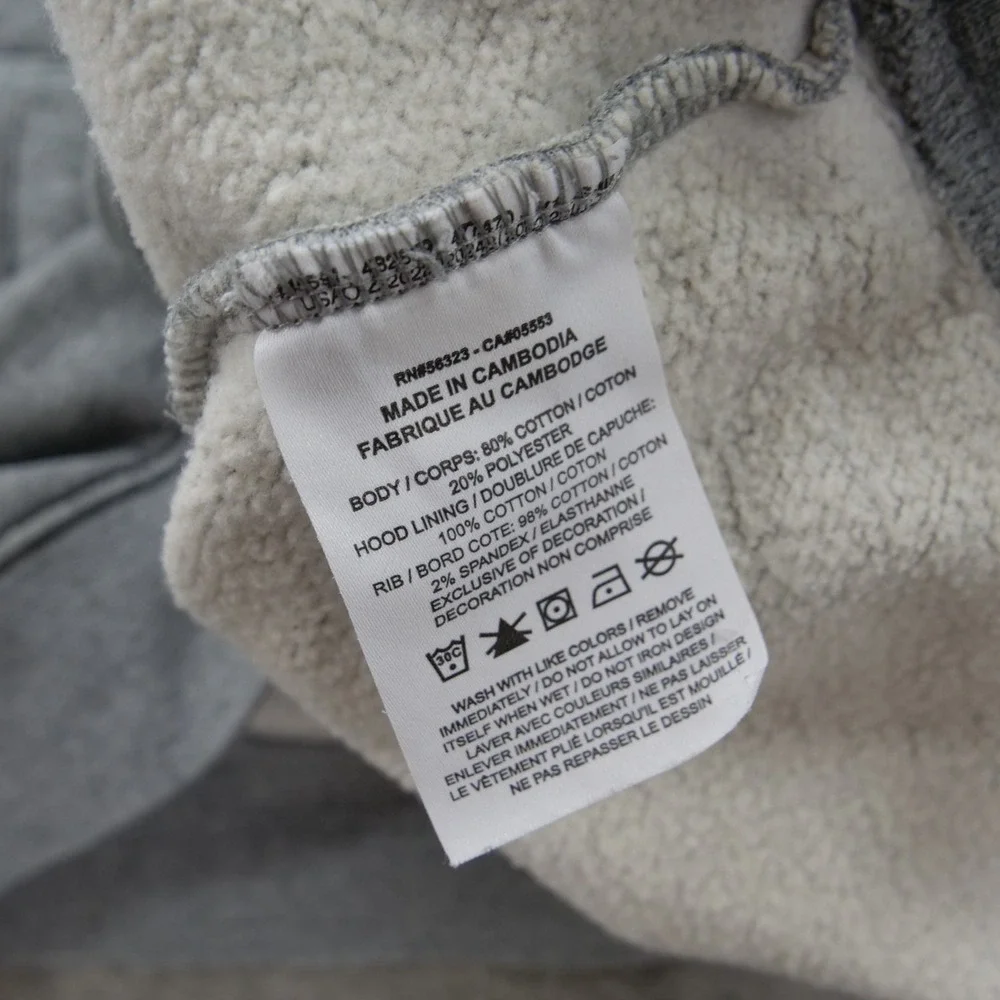 Jordan Hoodie Sweatshirt Mens Extra Large Gray Nike Jumpman Sleeve  Fleece DV759