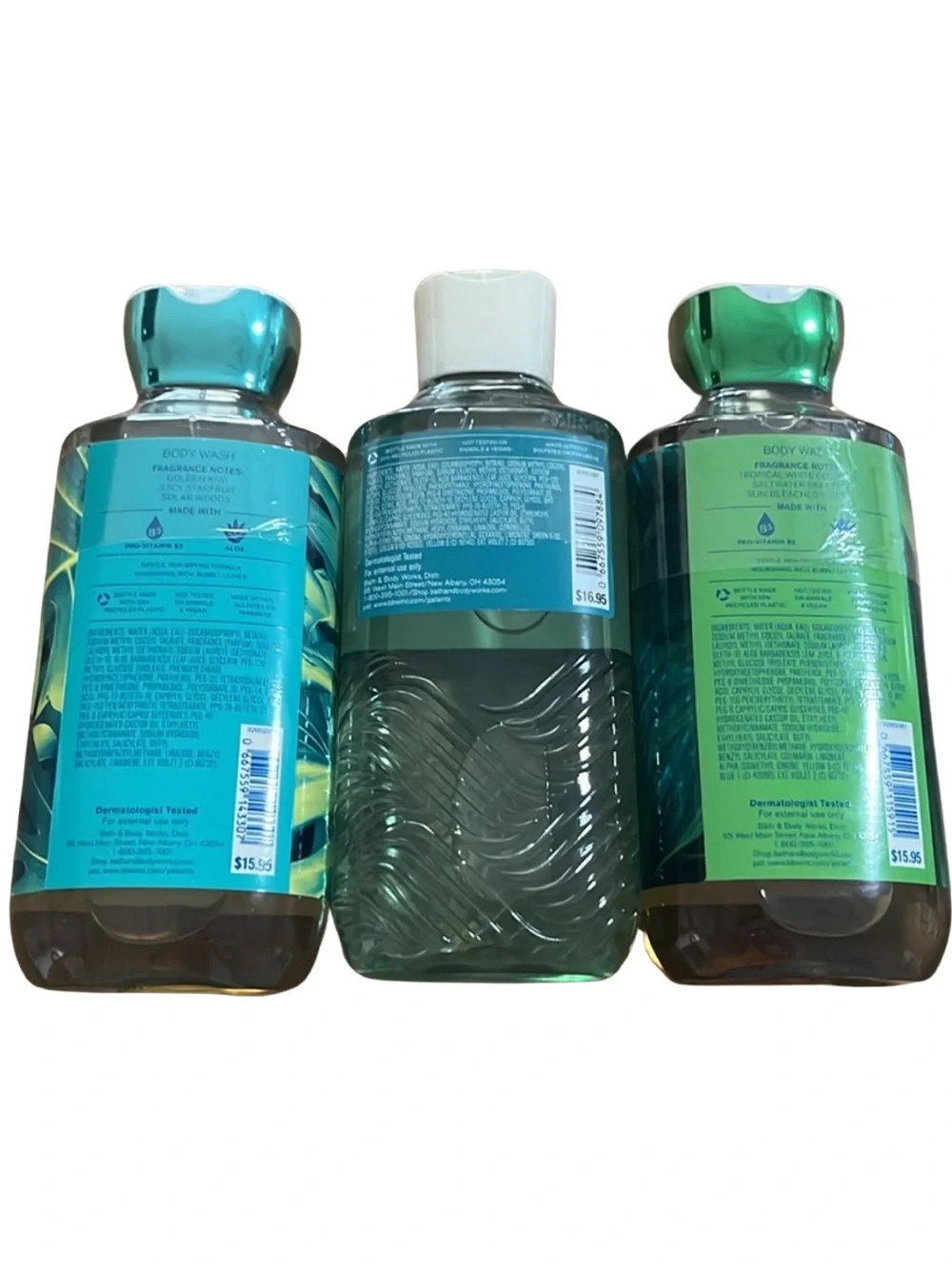 Water Lily Springs, Thailand Sweet Kiki & Starfruit, & Waikiki Beach Coconut-NWT