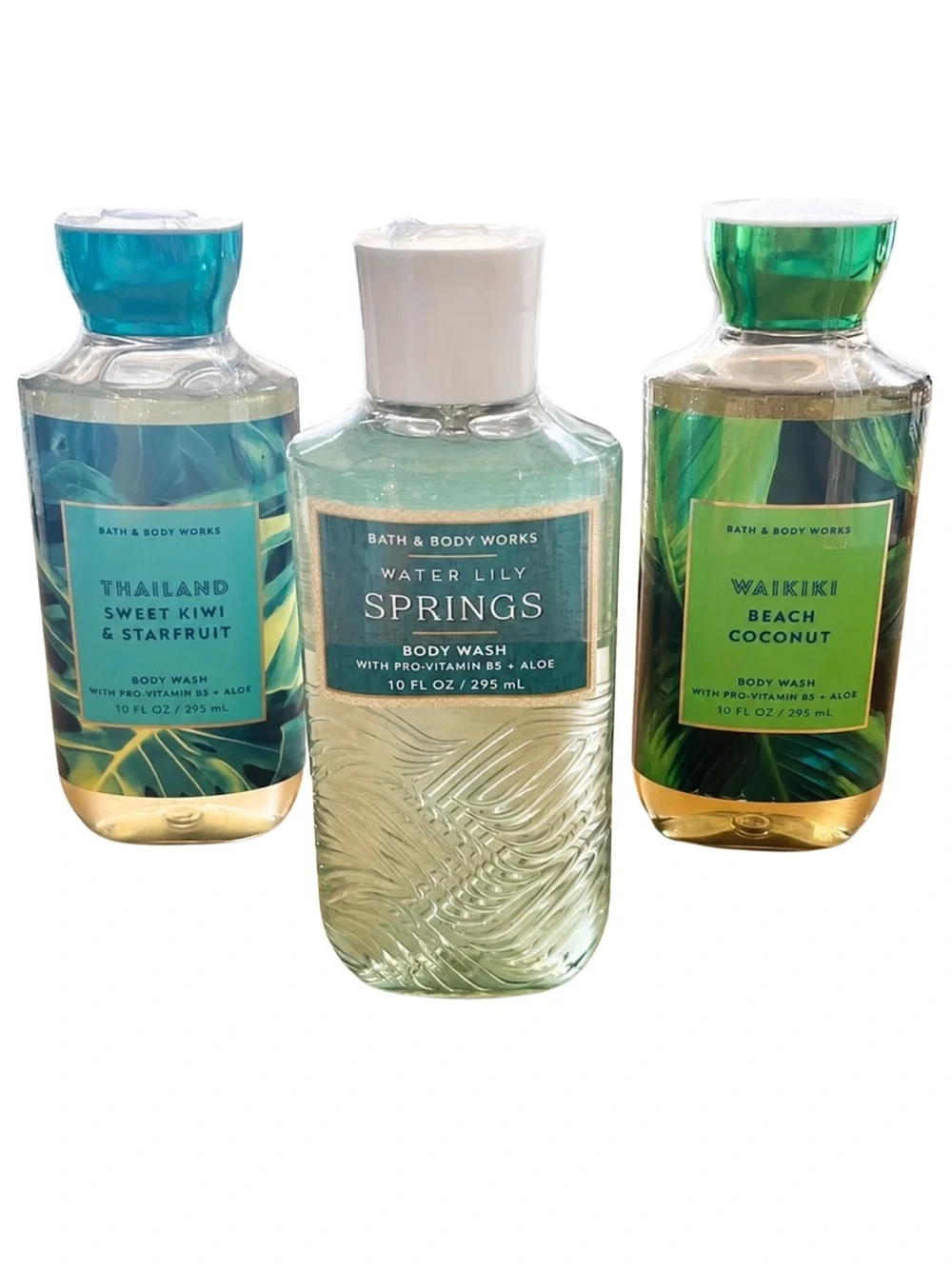 Water Lily Springs, Thailand Sweet Kiki & Starfruit, & Waikiki Beach Coconut-NWT