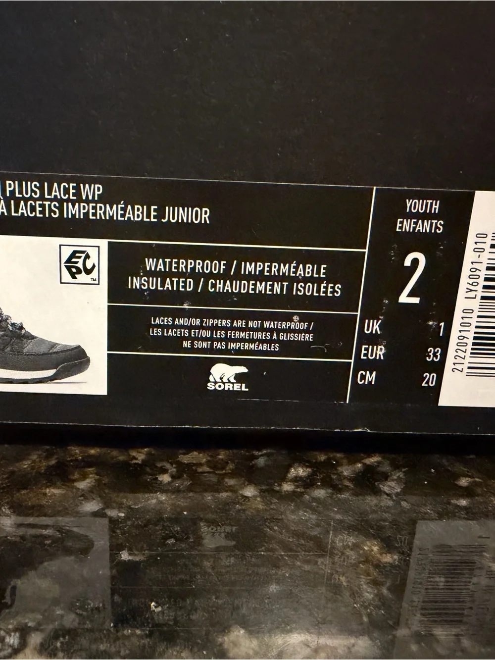 Sorel snow includes