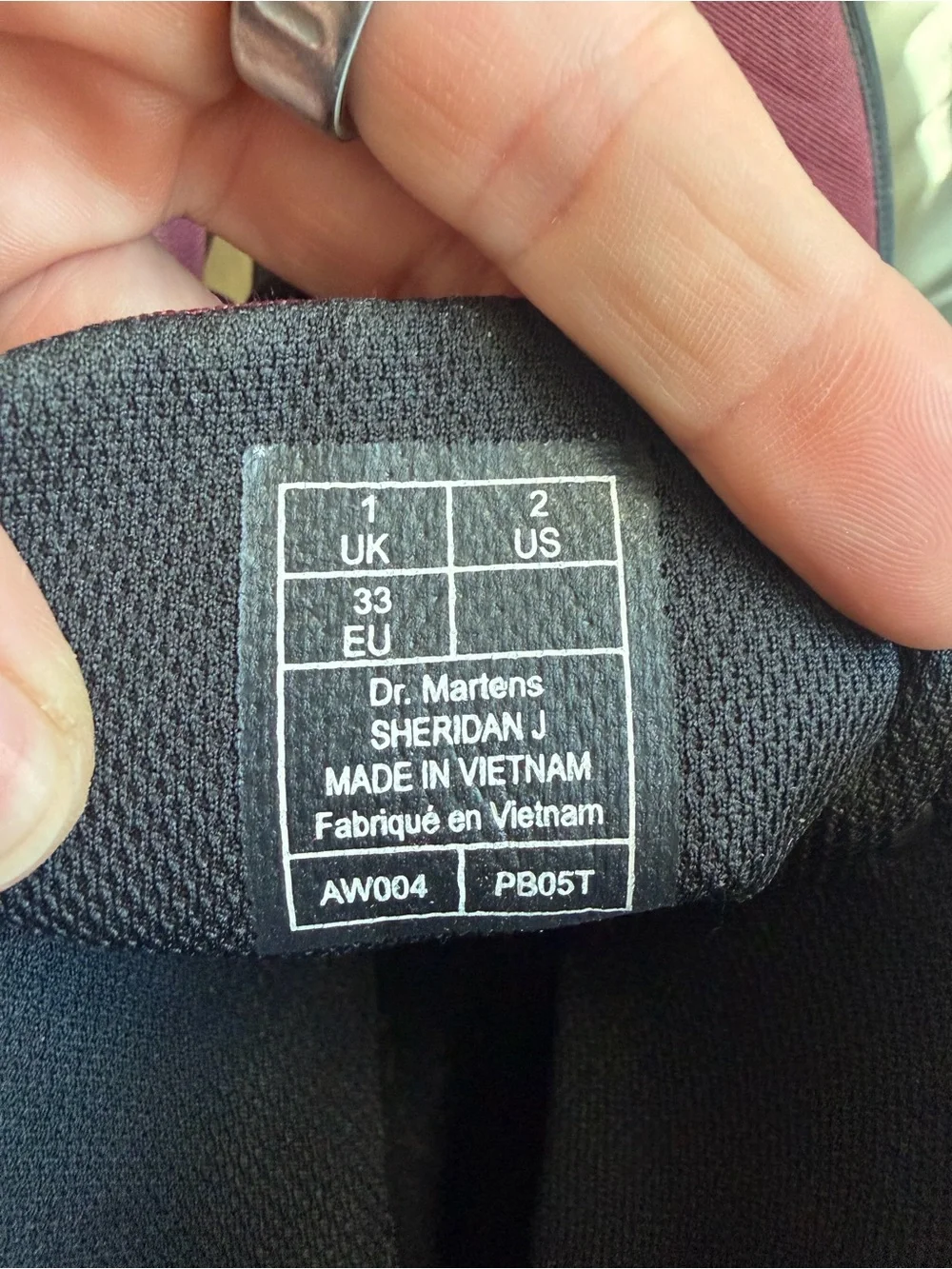 Dr. Martens slim canvas