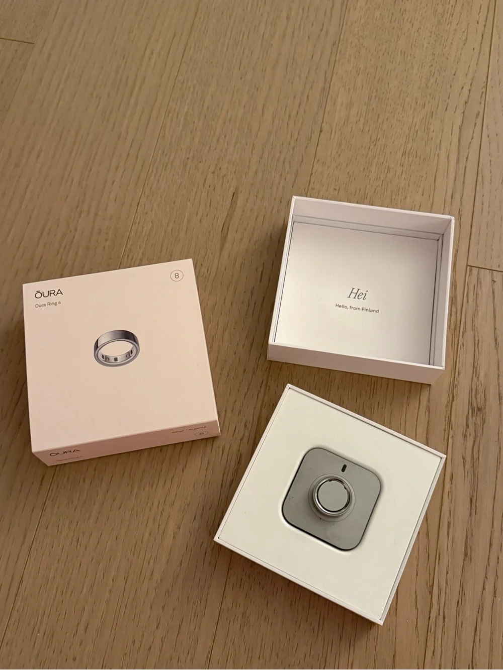 Oura ring silver