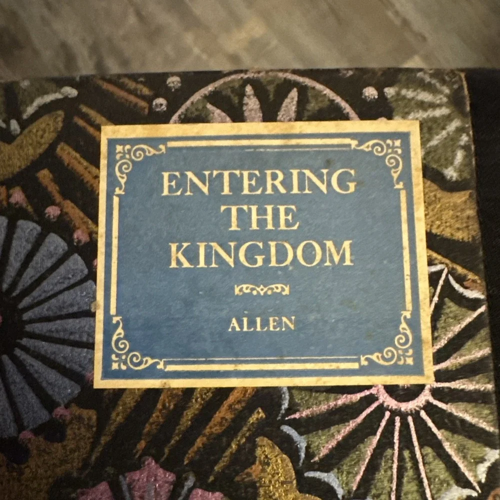 Vtg 1930s Entering The Kingdom James Allen Grosset & Dunlap Hardcover Book