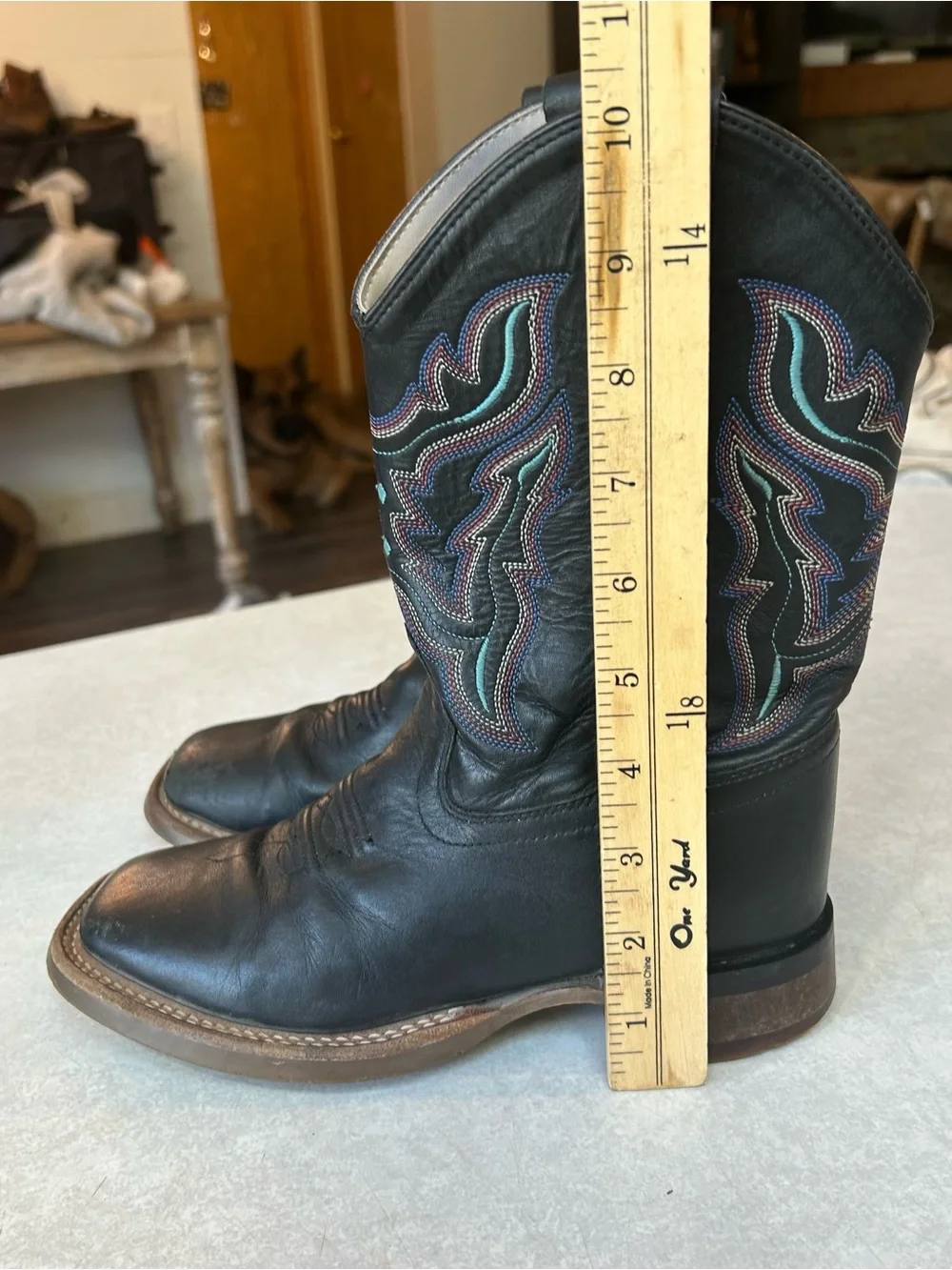 Old West made decorative embroidery