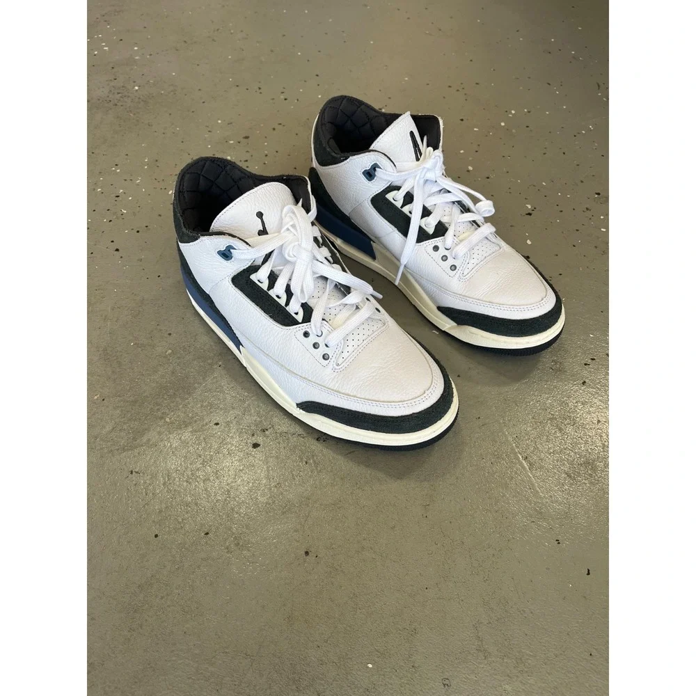Nike Air Jordan 3 x A Ma Maniére Mens 9.5 Diffused Blue Sneaker HV8571-100