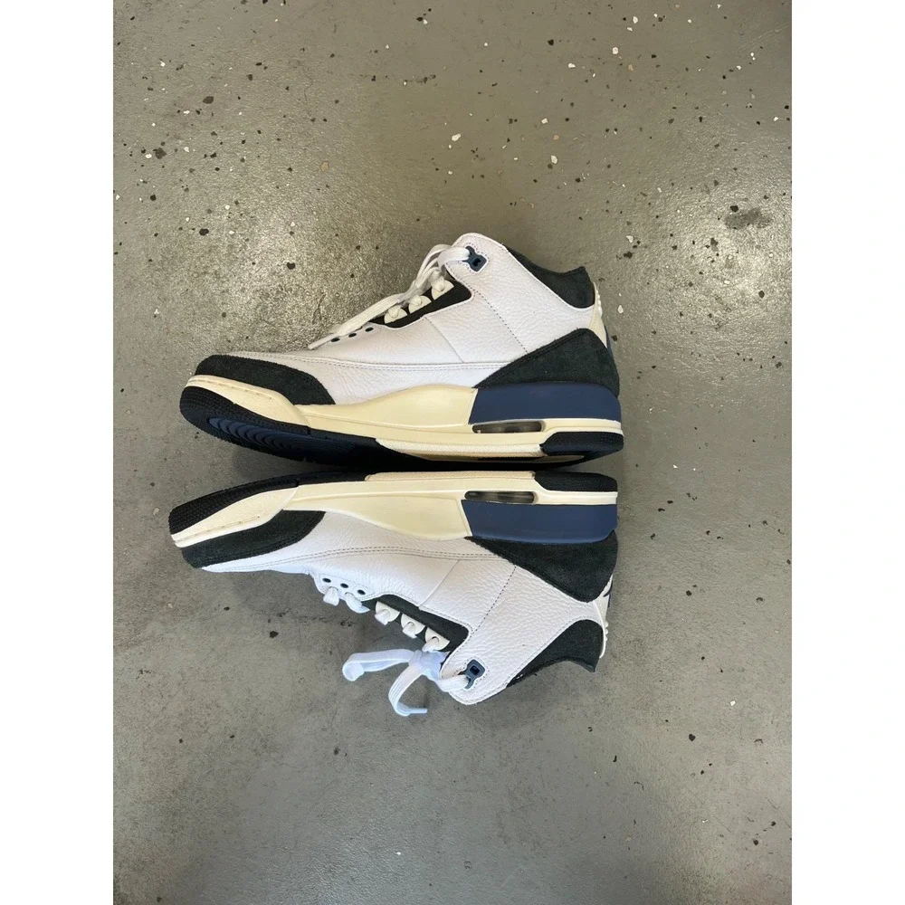 Nike Air Jordan 3 x A Ma Maniére Mens 9.5 Diffused Blue Sneaker HV8571-100