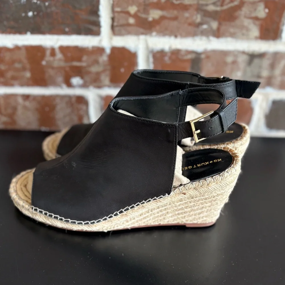 Kurt Geiger black leather
