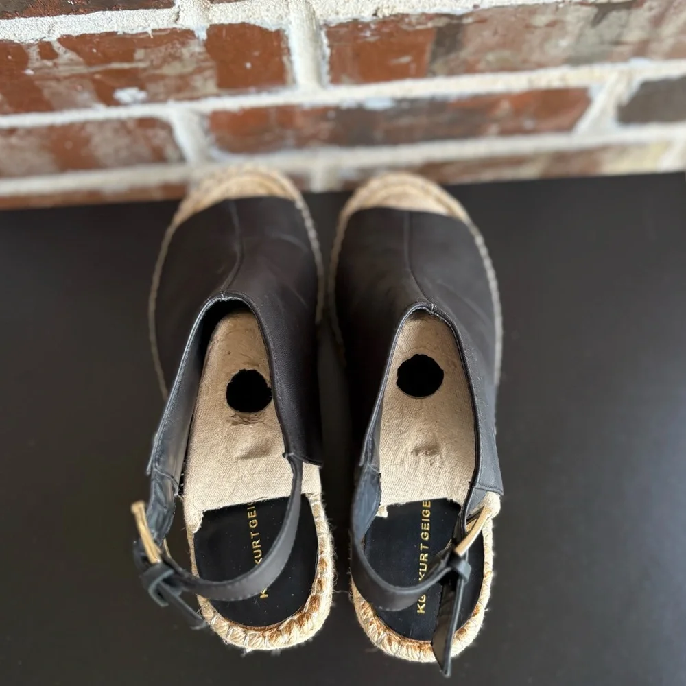 Kurt Geiger black leather