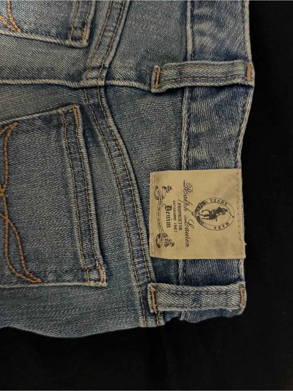 Ralph Lauren Light Blue Kids Denim Jeans
