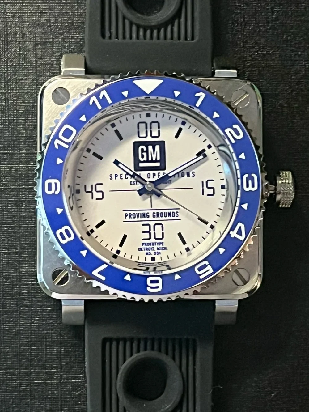 Automotive industry GM Special Operations  “Proving Grounds” automatic