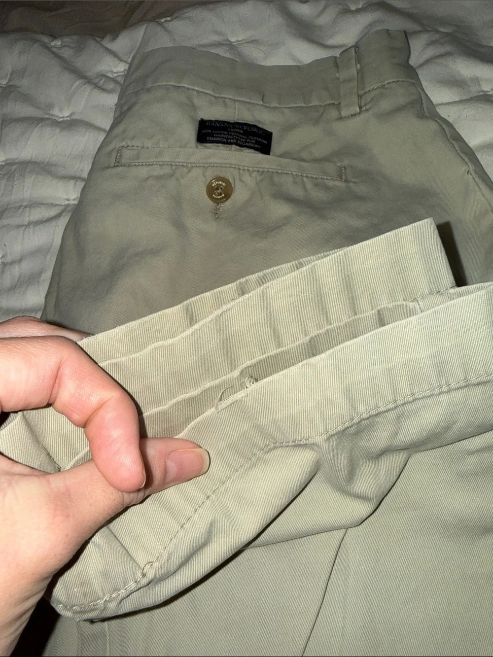 Banana Republic 100% front hook
