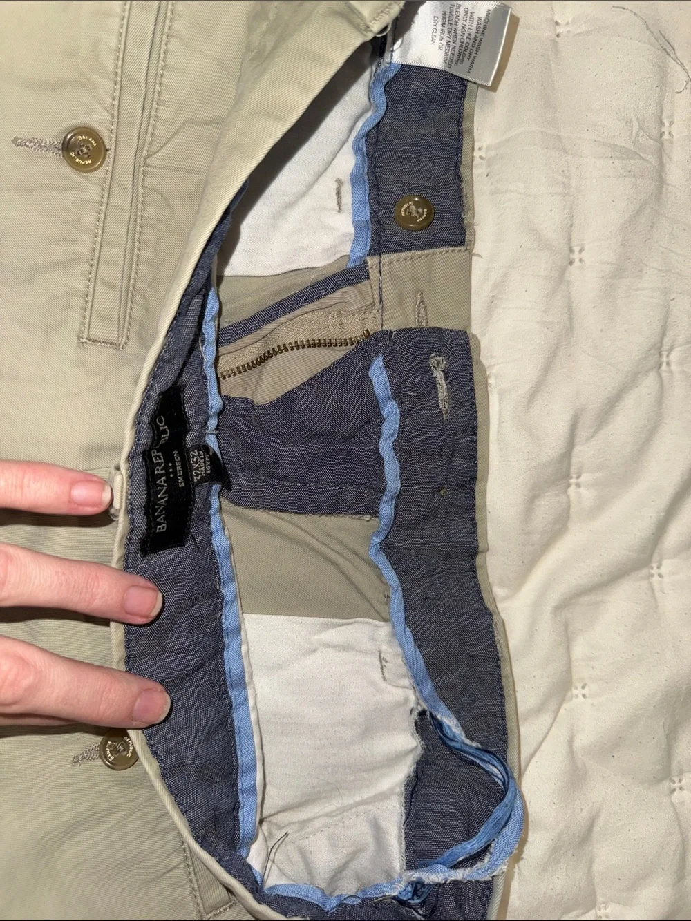 Banana Republic hook loops