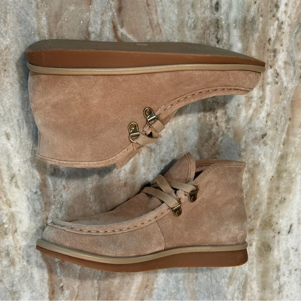 Kids LUCKY BRAND Scarlit Mocassin Suede Boot- Size 5