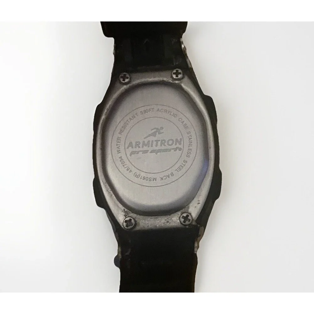 Armitron Women's Black & Grey Digital Watch MS061