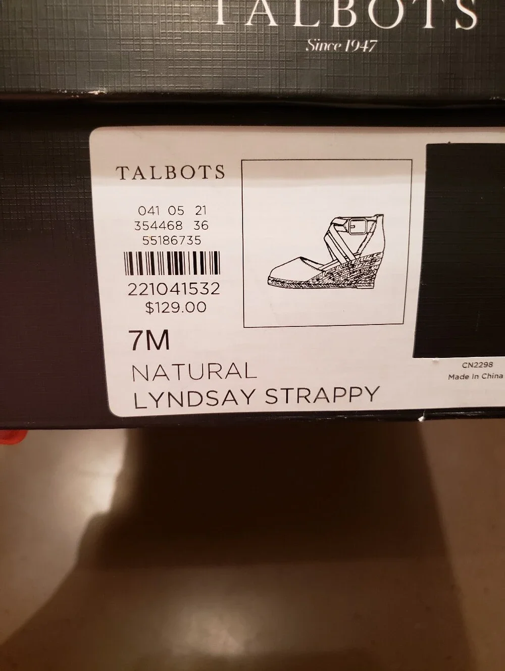 Talbots natural color