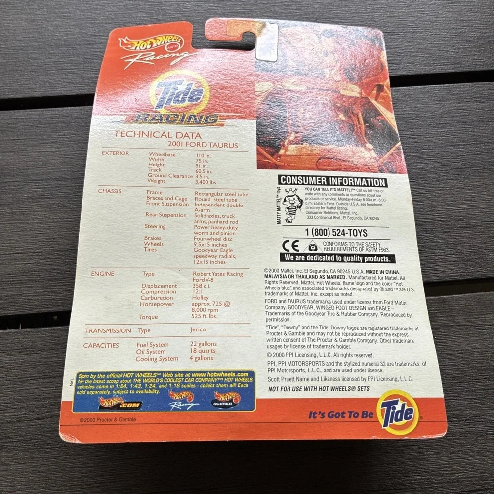 Hot Wheels tide downy