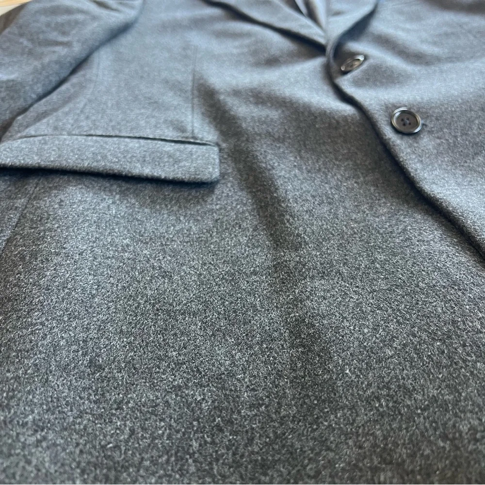Tommy Hilfiger Mens Sport Coat Jacket Wool Silk Cashmere Blend Size 42R Office