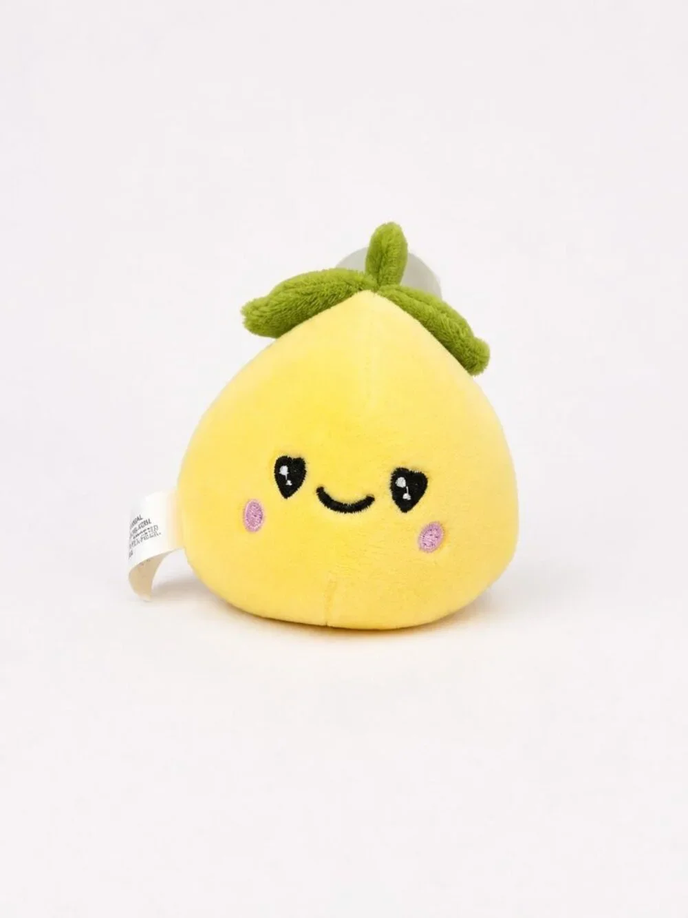 Lemon Plush Keychain 3-Inch Bag Charm with Beads NWT