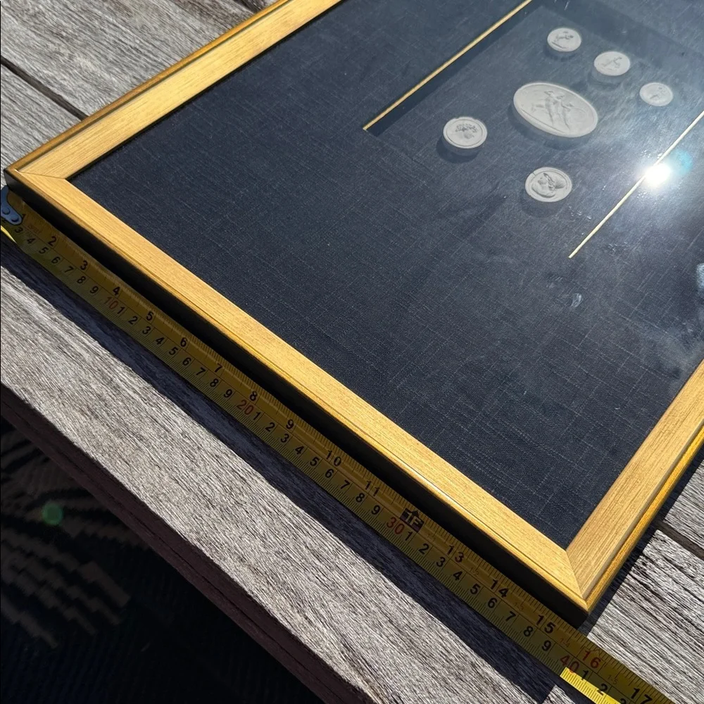 RH RESTORATION HARDWARE‎ 19TH C. EUROPEAN INTAGLIOS BLACK - 3