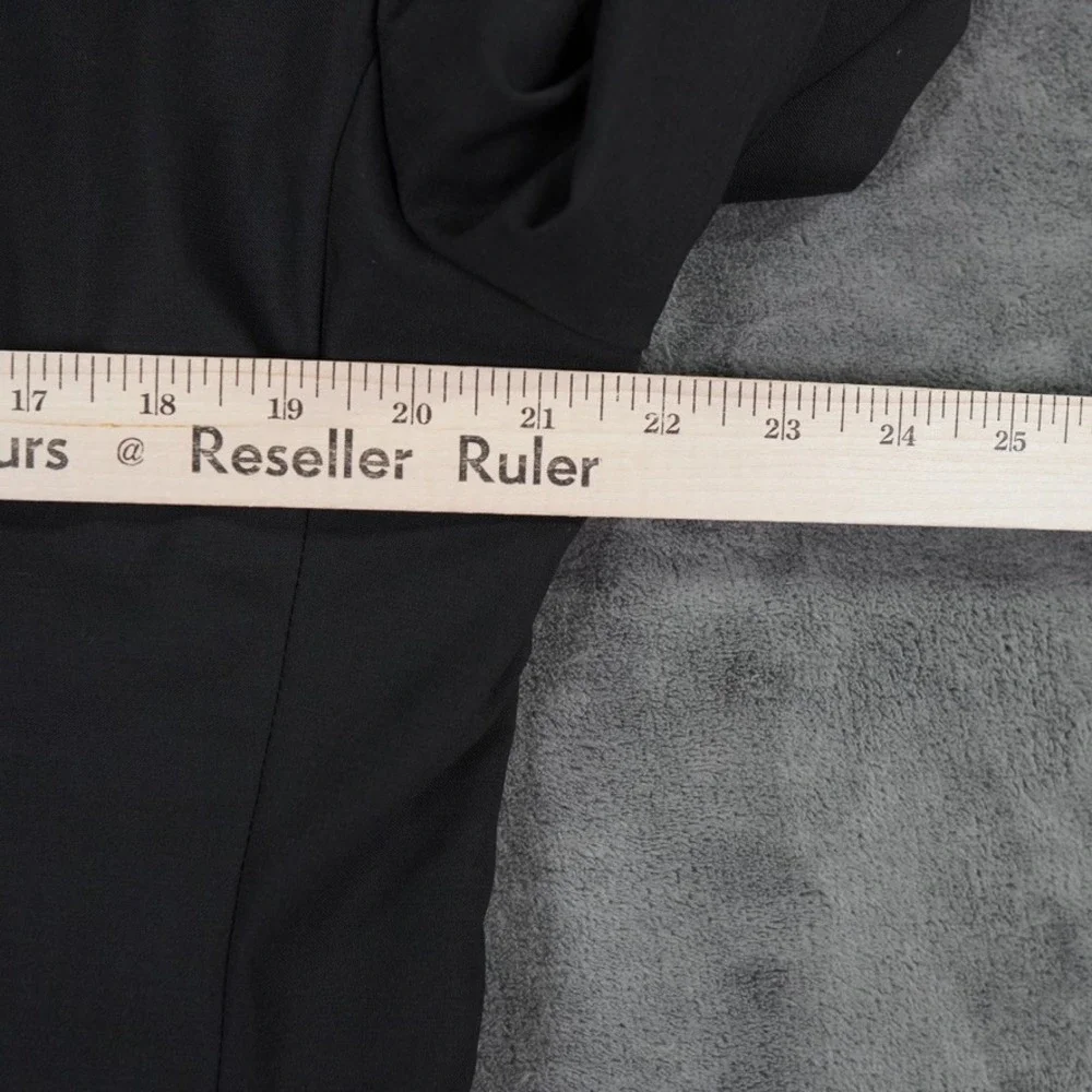Ted Baker Blazer Mens 42R Black Regular Jay CT Wool Sport Coat Made Fabric Italy