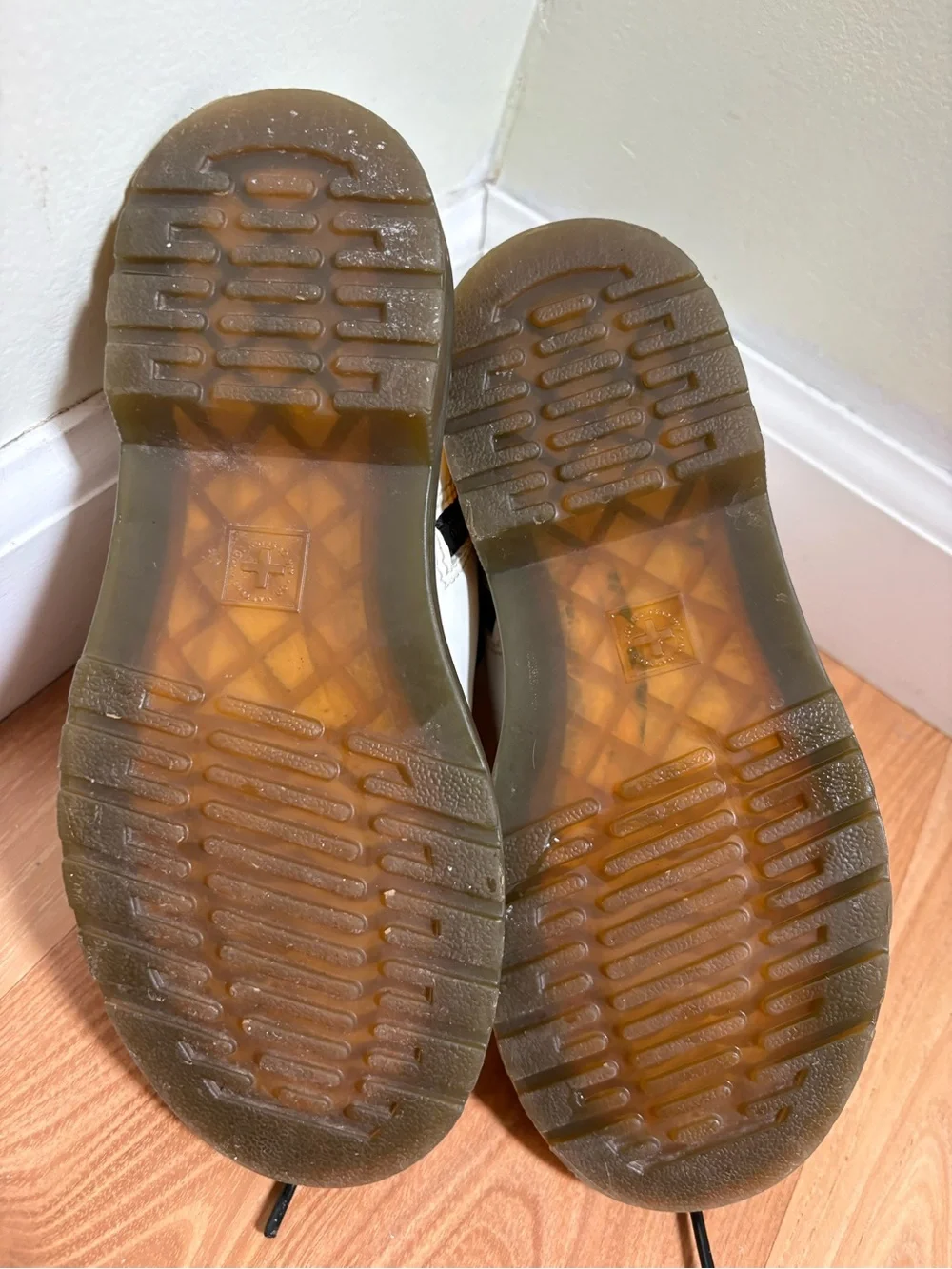 Dr. Martens white stitching
