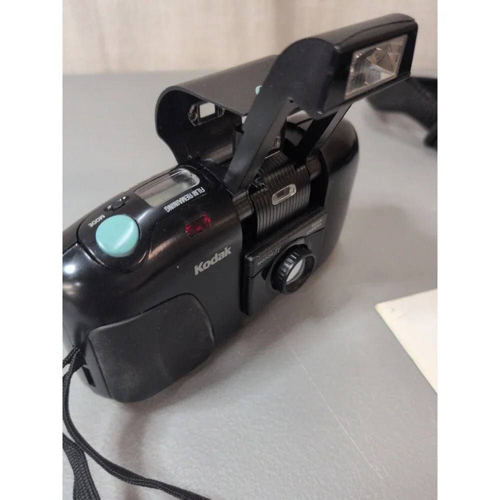 Kodak‎ Cameo Motor EX 35mm Film Camera Point & Shoot Tested With Manual And Bag