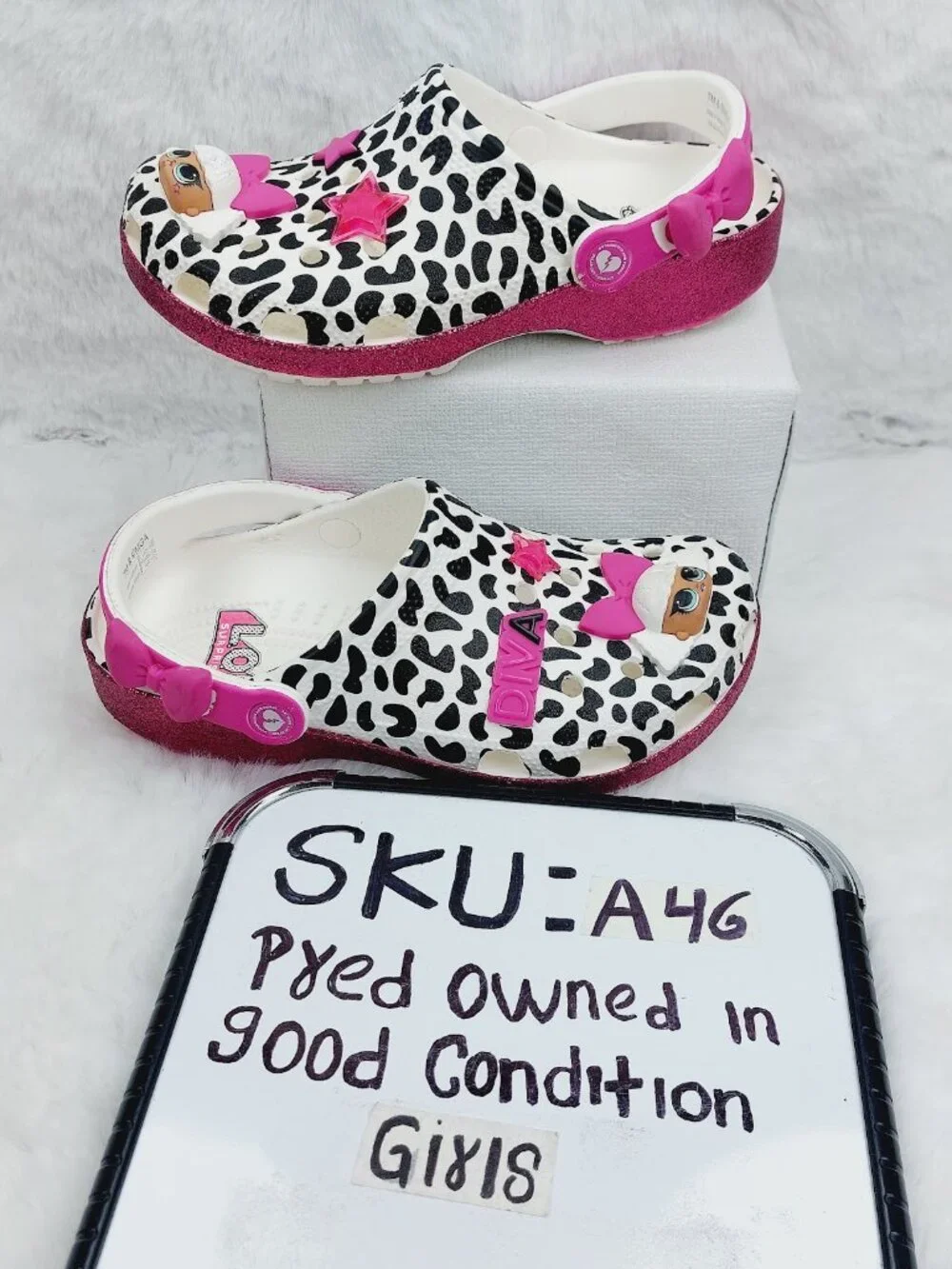CROCS girl pink