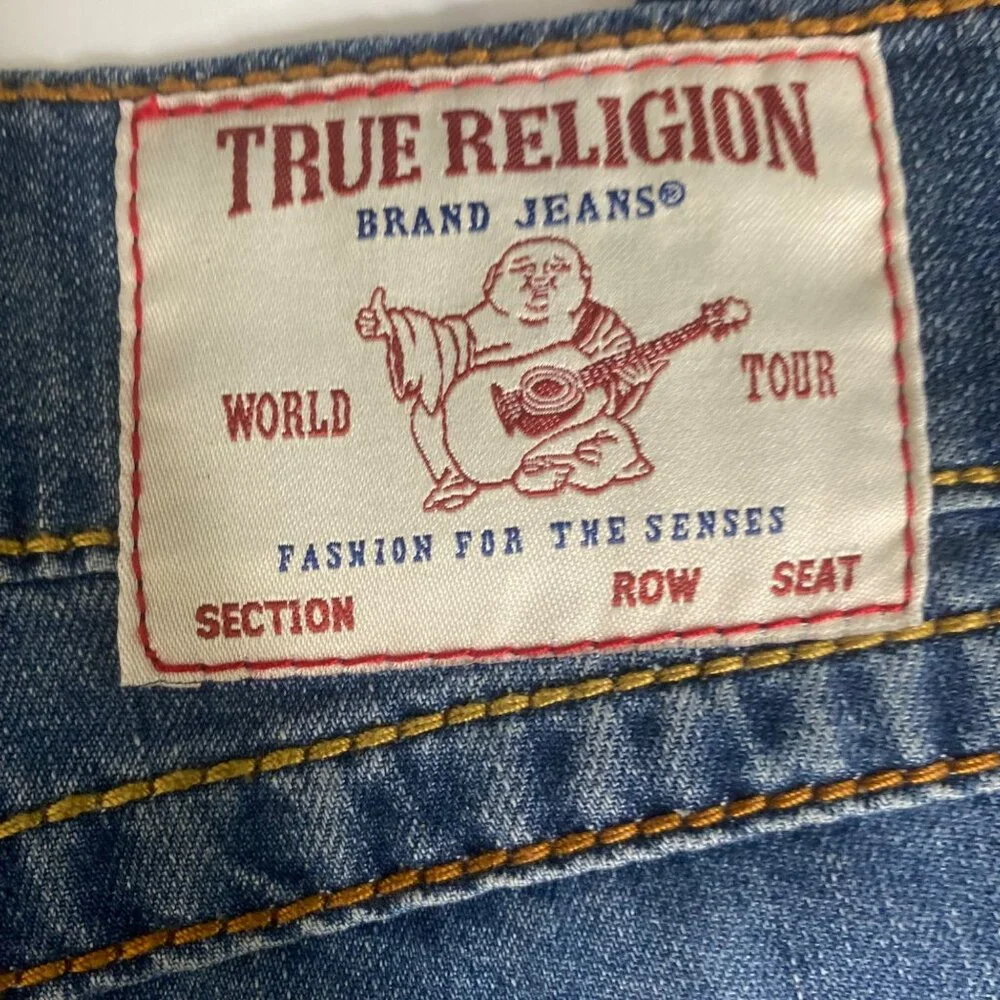True Religion zip classic fit