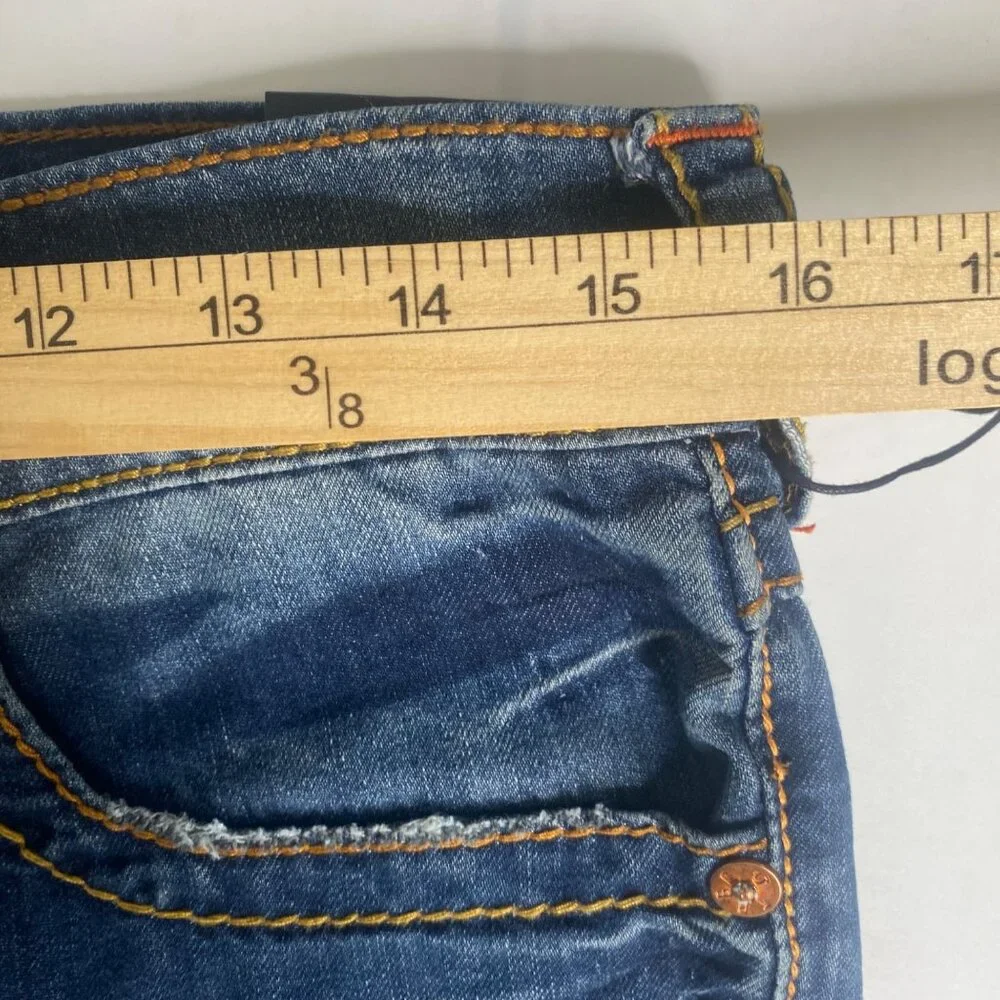 True Religion zip straight