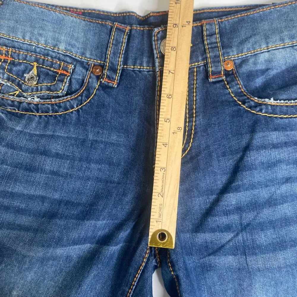 True Religion zip contrast design