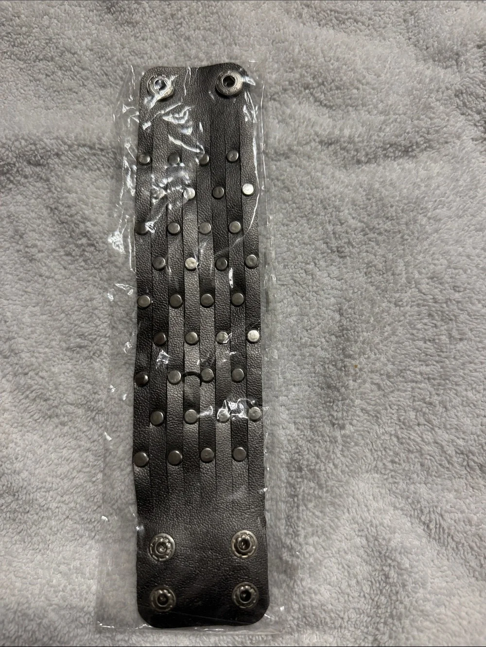 paparazzi Black Studded Snap Holster Strap