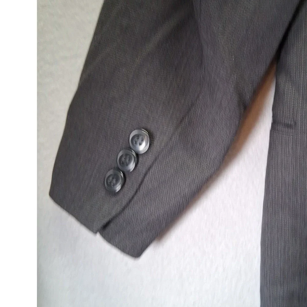 100% Pure Wool Saks‎ Fifth Ave Assets Andrew Fezza Men Blazer Jacket Size 44R