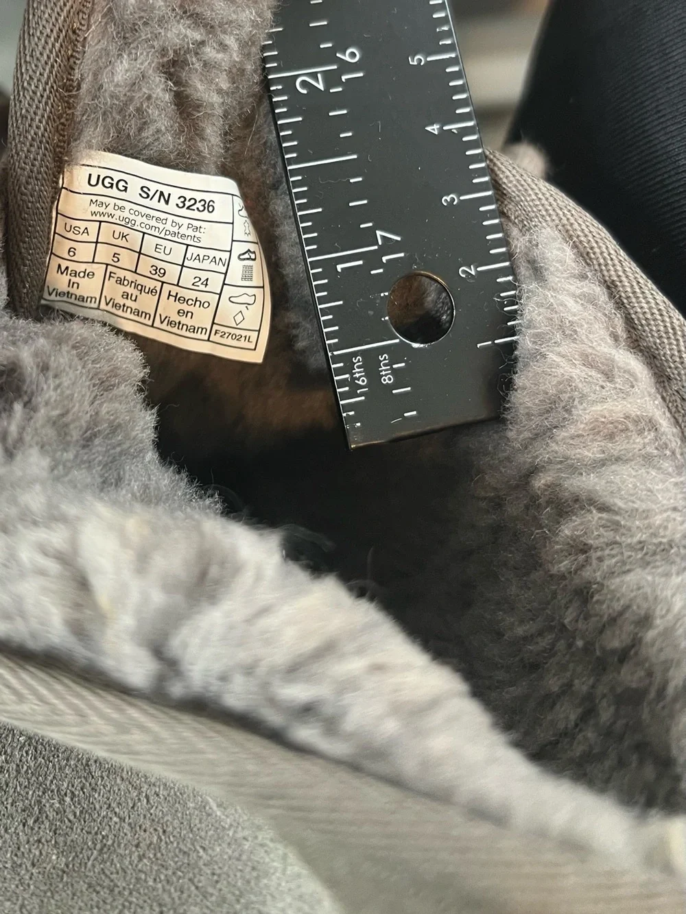 UGG suede ankle