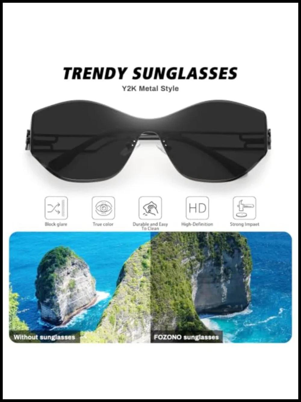 N/A y2k rimless