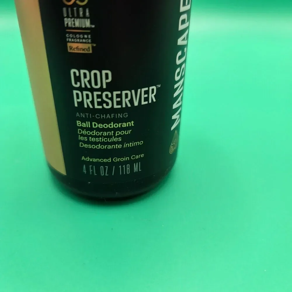 Manscaped Grooming Lot: Crop Preserver Deodorant and Skin Safe Replacement Blade