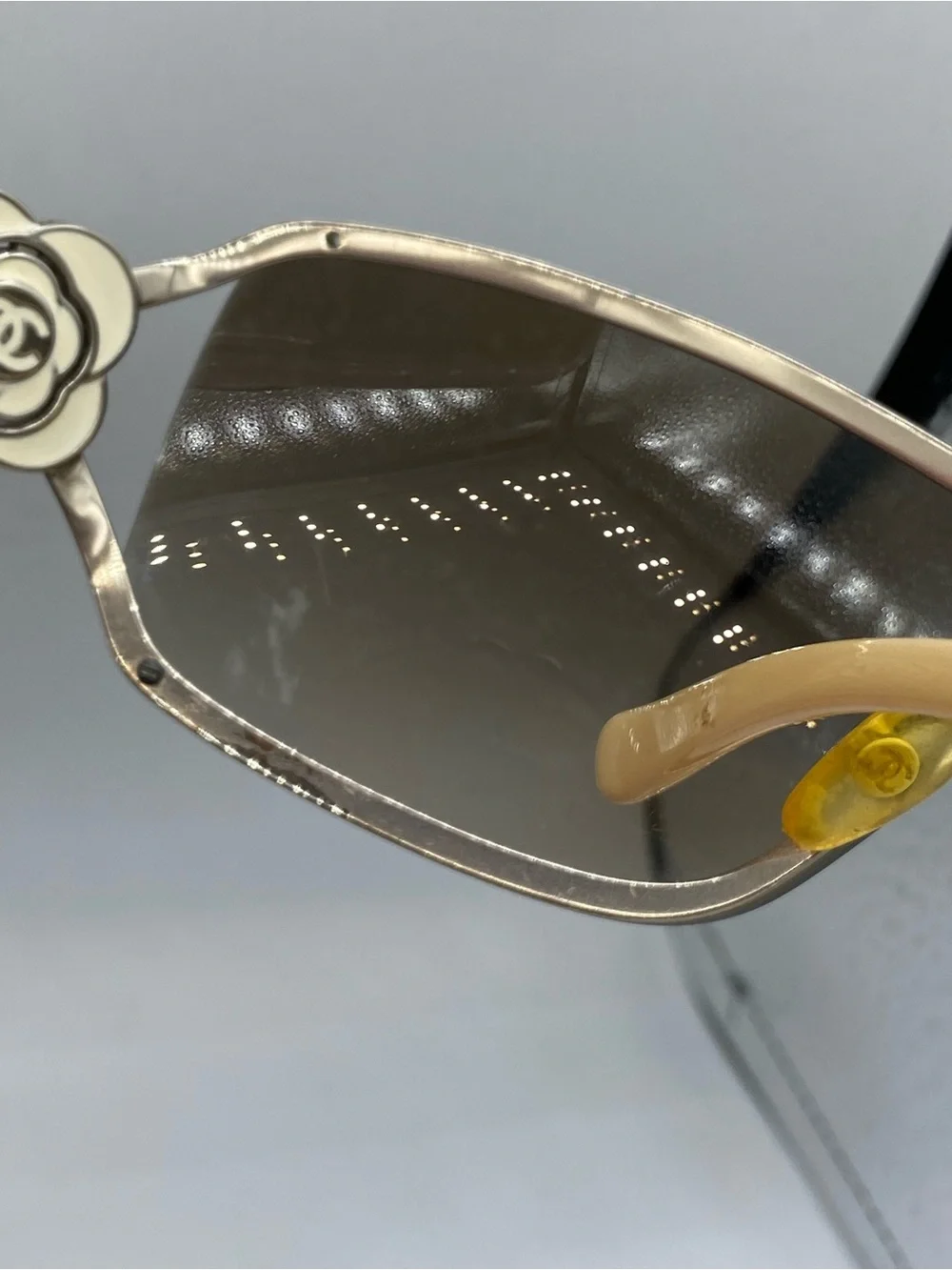 CHANEL shield sunglasses