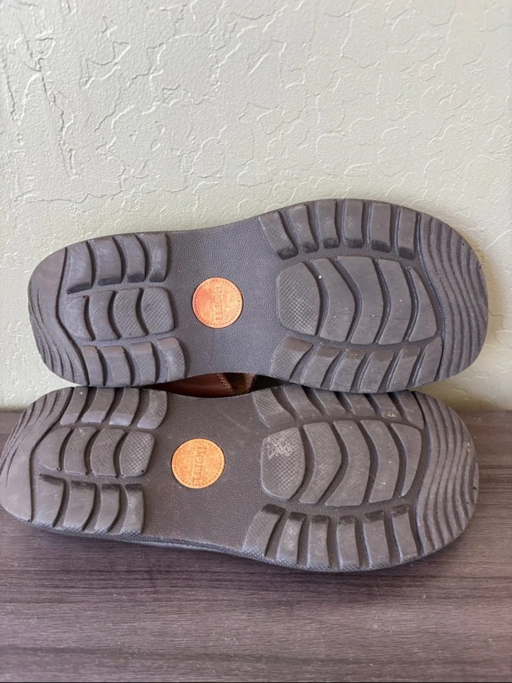 Born Joshua Brown Leather Open Toe‎ Fisherman’s Sandal Size 10 / EU 44