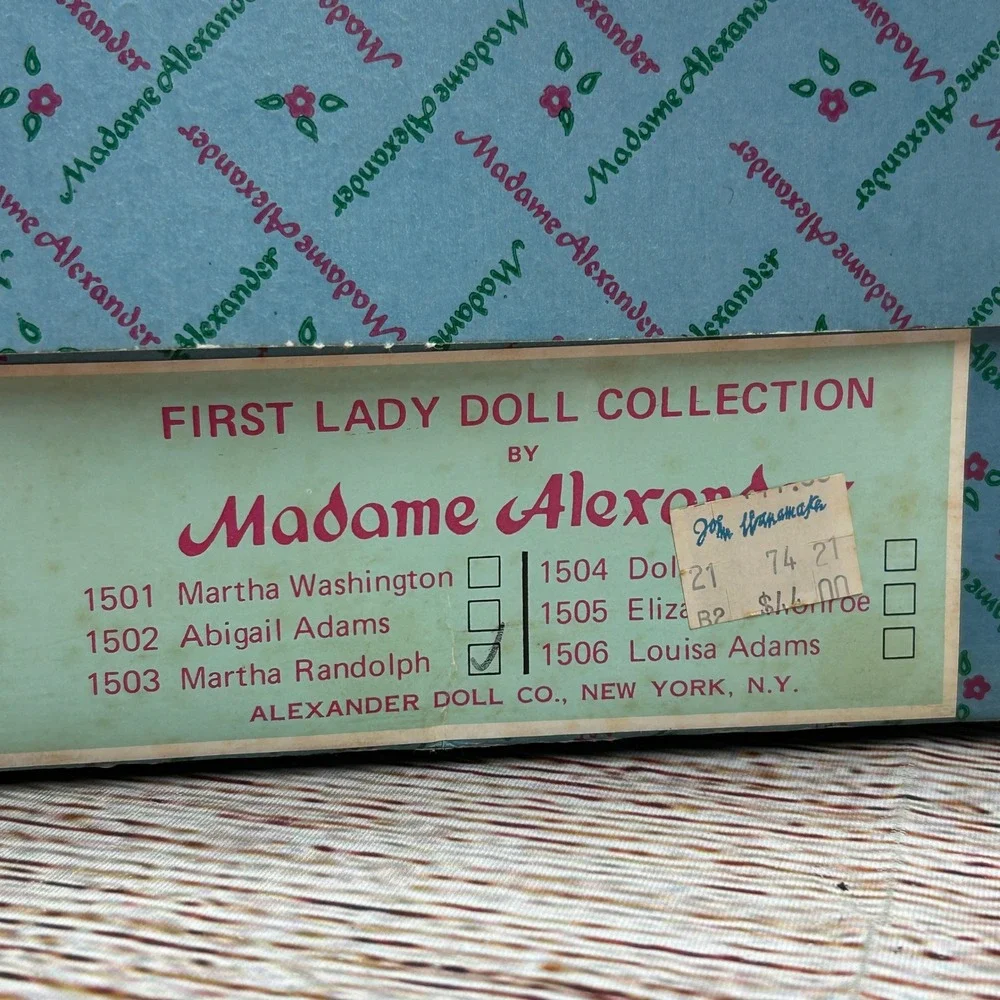 Madame Alexander century faux brand
