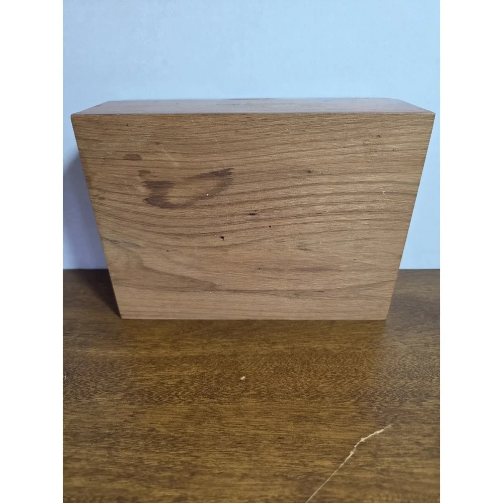 Vintage Wooden Jewelry Trinket Box Cedar Wood Keepsake Great Smoky‎ Mts