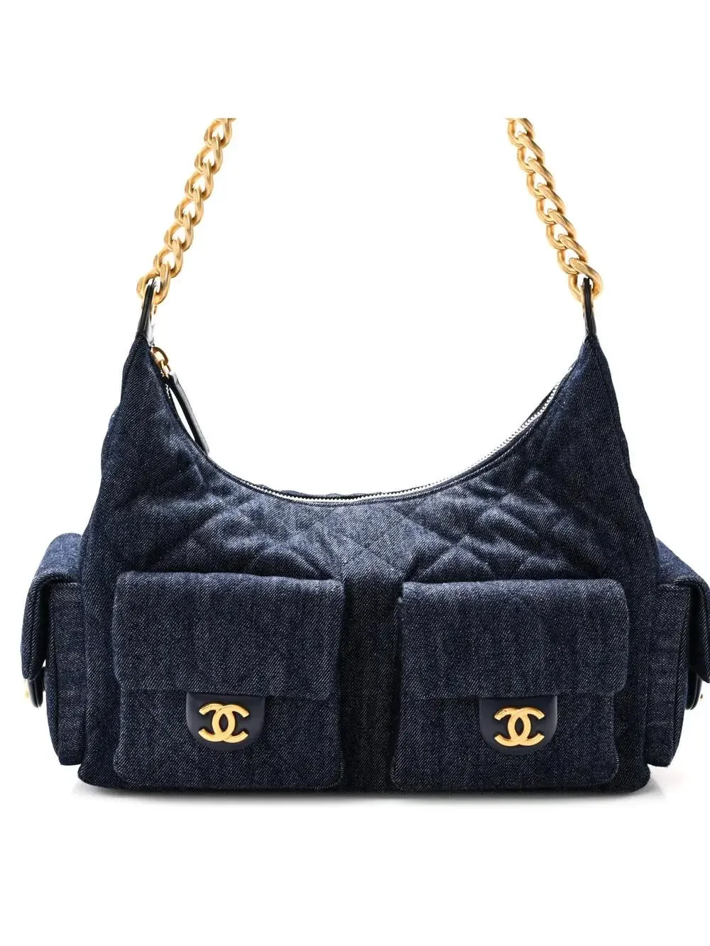 Chanel Washed Denim Quilted Large #339677C71B