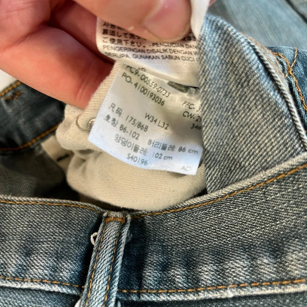 Levis tags often check