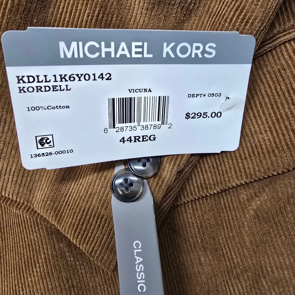 Michael Kors cuffs business pattern