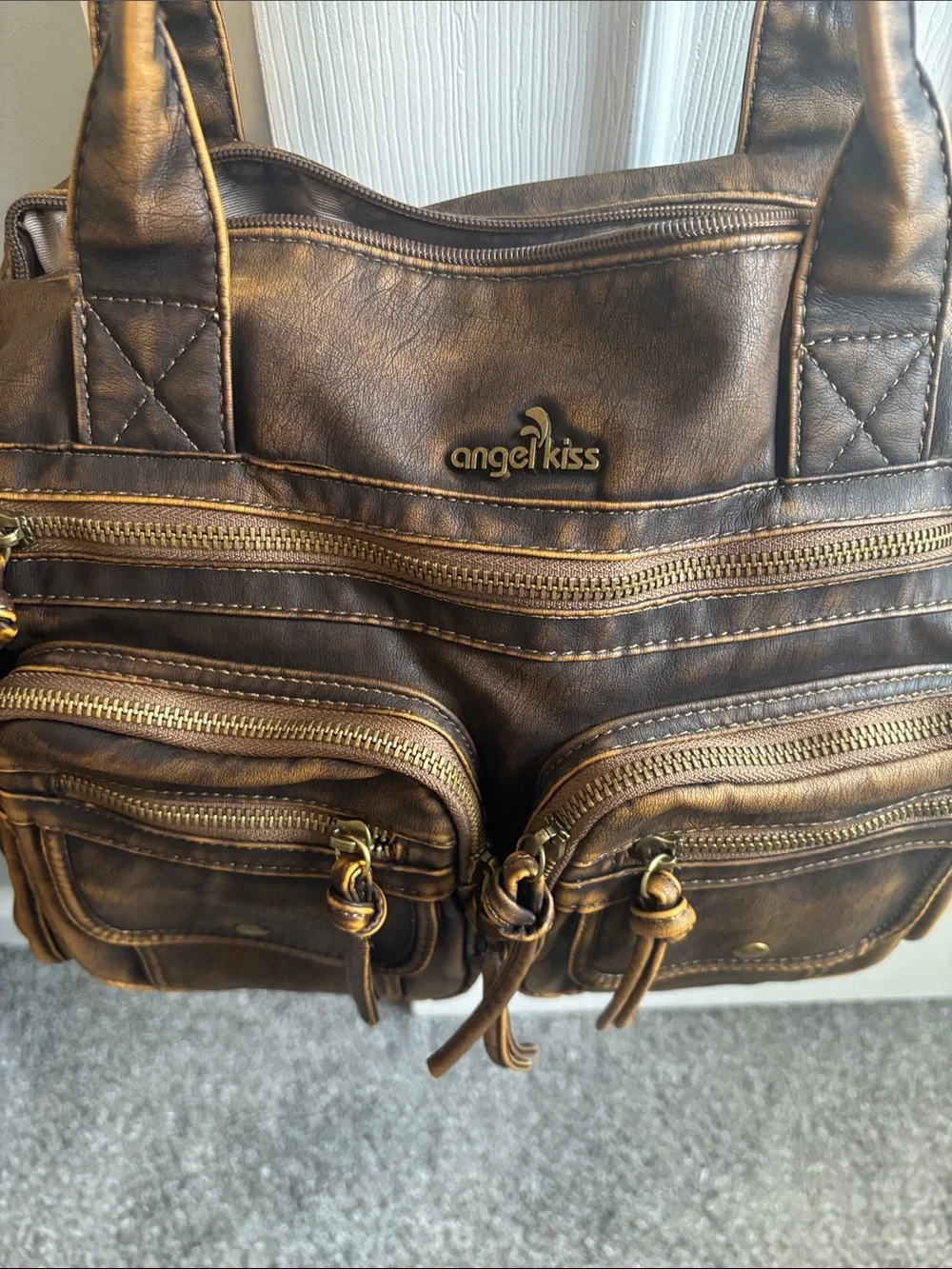 Angel Kiss roomy satchel