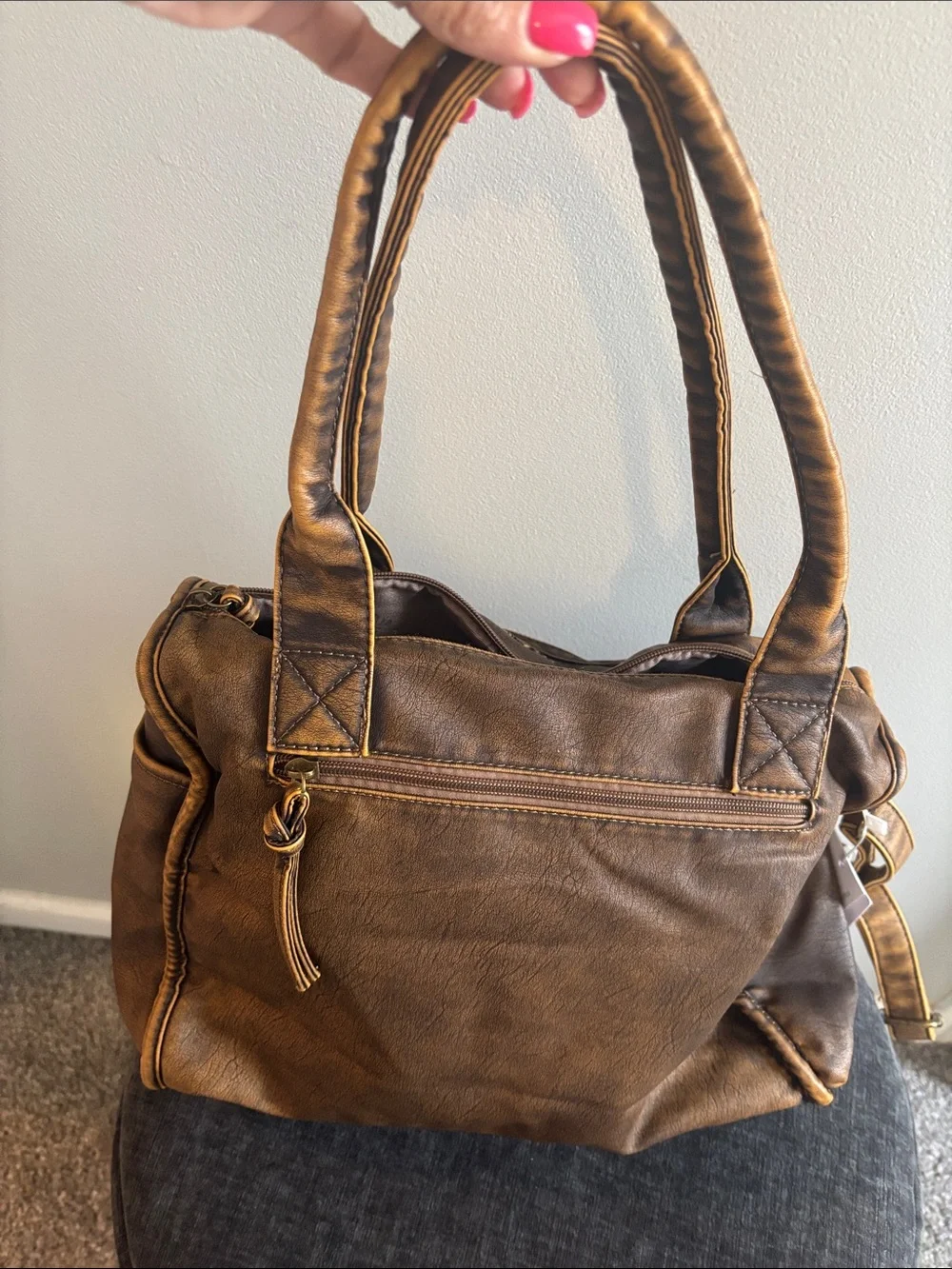 Angel Kiss roomy satchel