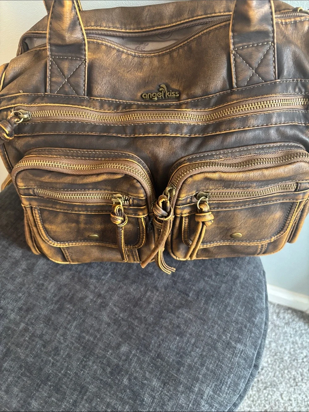 Angel Kiss roomy satchel