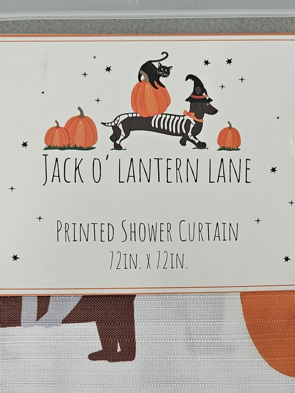 Jack O Lantern Lane nwt dachshund